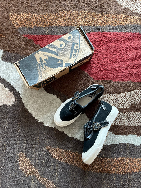 90s dead stock vans mary jane made in usa / sz 7h