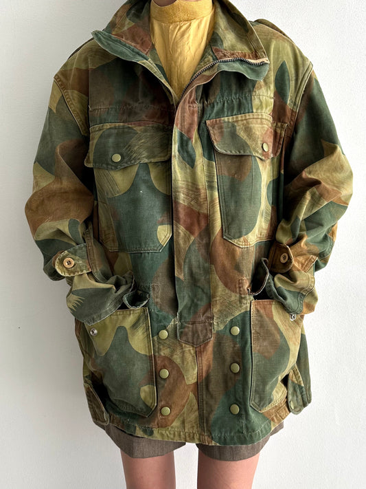 50s Belgian army parachute smock