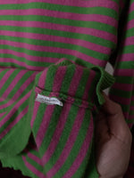 cashmere blend guava striped