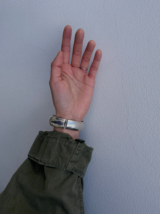 Mexican silver 925 plump bangle