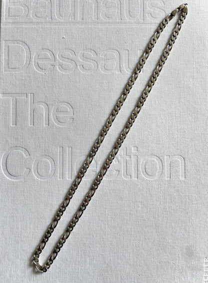 Vintage sterling silver chain necklace