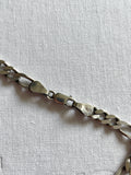 Vintage sterling silver chain necklace