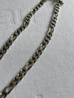 Vintage sterling silver chain necklace