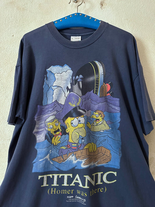 1998 The Simpsons Titanic tee