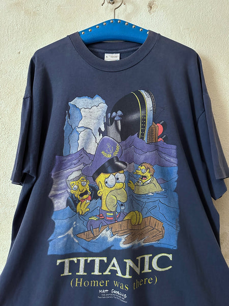1998 The Simpsons Titanic tee
