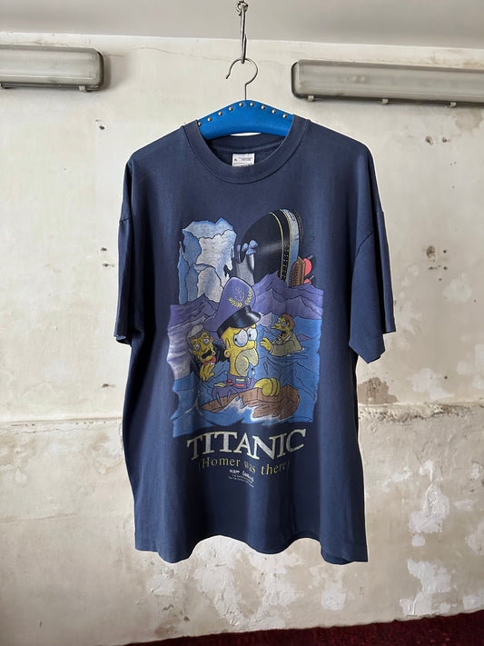 1998 The Simpsons Titanic tee