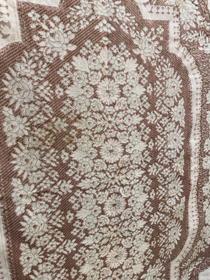 vintage jacquard big fabric