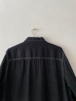 supreme black corduroy pullover