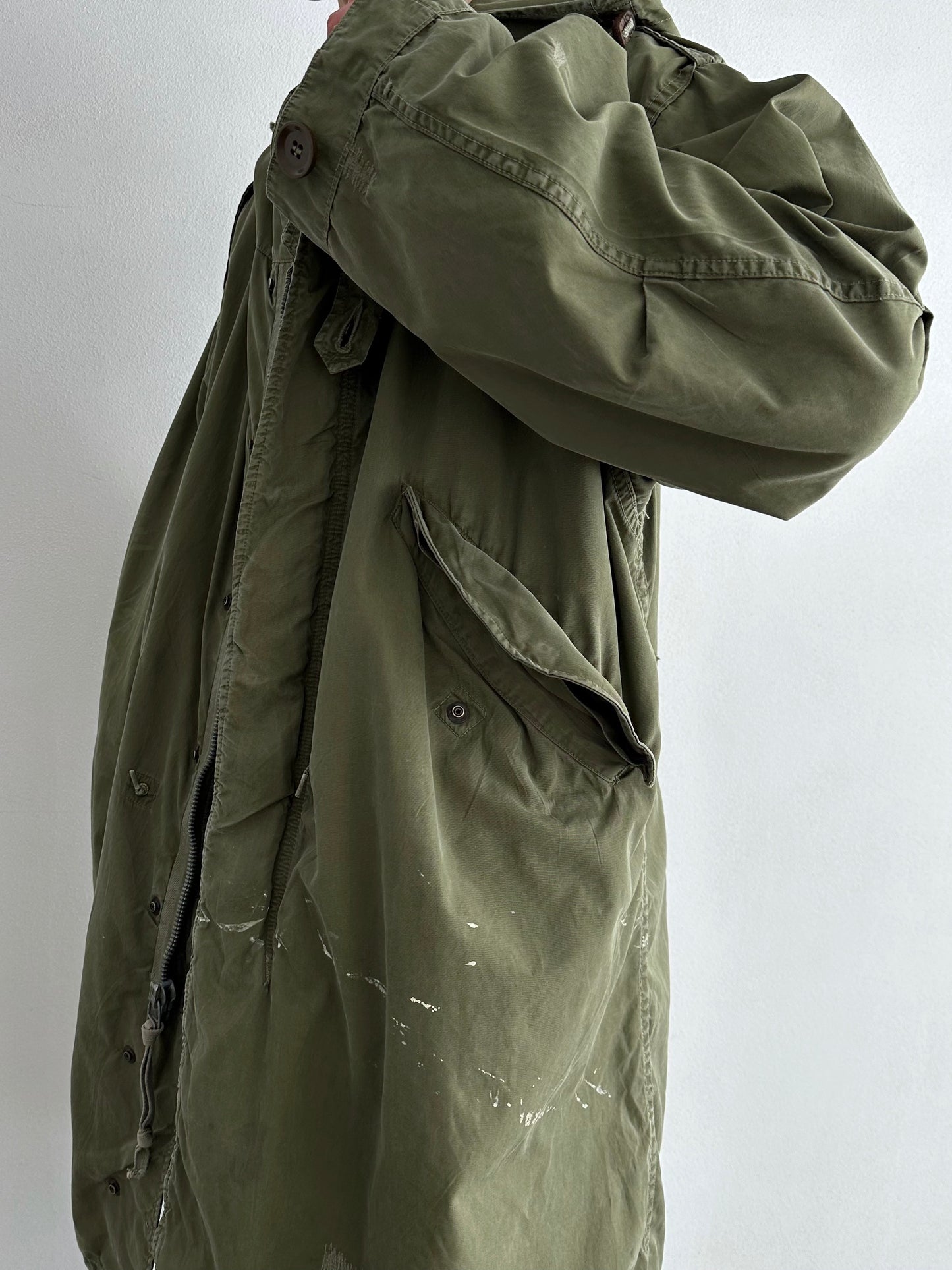 50s us army parka shell.