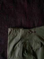 60's dead stock dutch military wide trouser