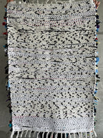 Handwork fabric scraps mat
