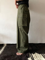 60's dead stock dutch military wide trouser