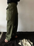 60's dead stock dutch military wide trouser