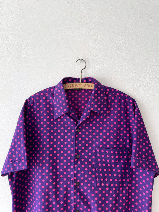 70's Open collar shirt