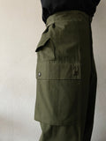 60's dead stock dutch military wide trouser