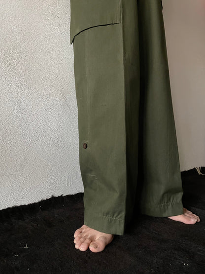 60's dead stock dutch military wide trouser