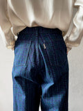 1980's Germany double-tuck trouser
