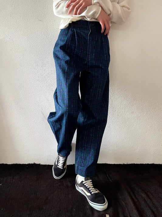 1980's Germany double-tuck trouser