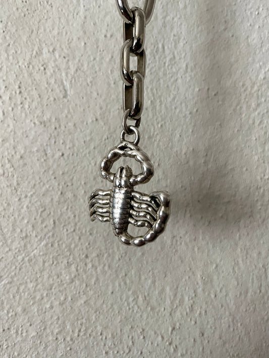 silver 925 scorpion charm