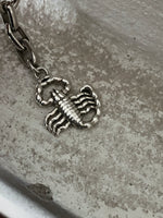 silver 925 scorpion charm