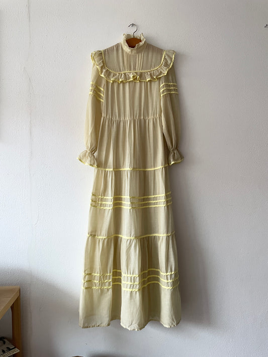 Victorian style frill dress