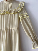 Victorian style frill dress