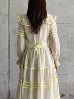 Victorian style frill dress