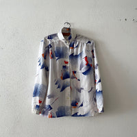cool pattern blouse