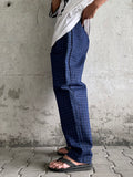 1980's Germany double-tuck Denim trouser. Dead stock.