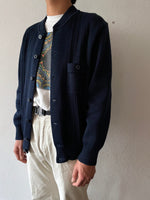 80's wool knitted button up jumper