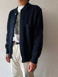 80's wool knitted button up jumper