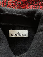stone island wool jacket