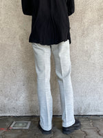70s Wool knit trouser. 極上のシルエット。