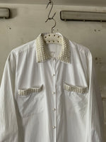 90's beaded shirt, dead stock