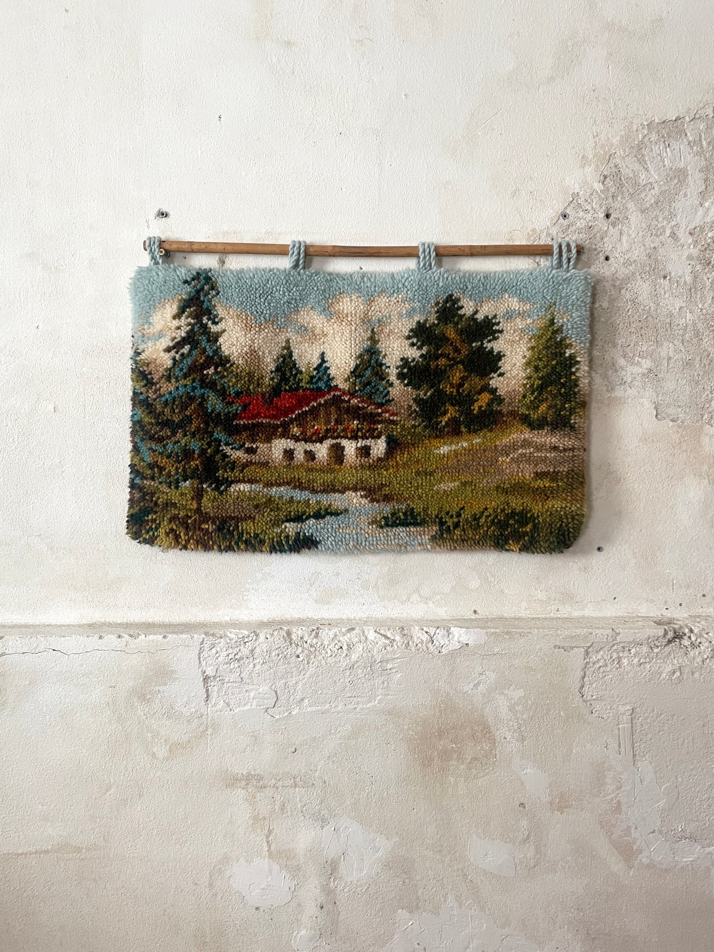 70's wall hanging tapestry