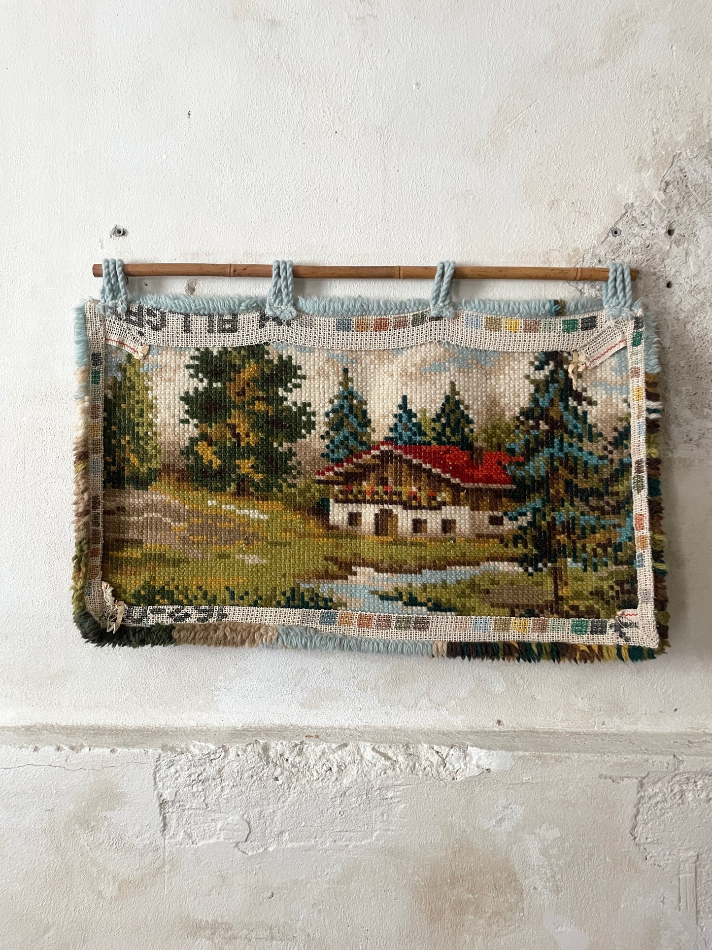 70's wall hanging tapestry