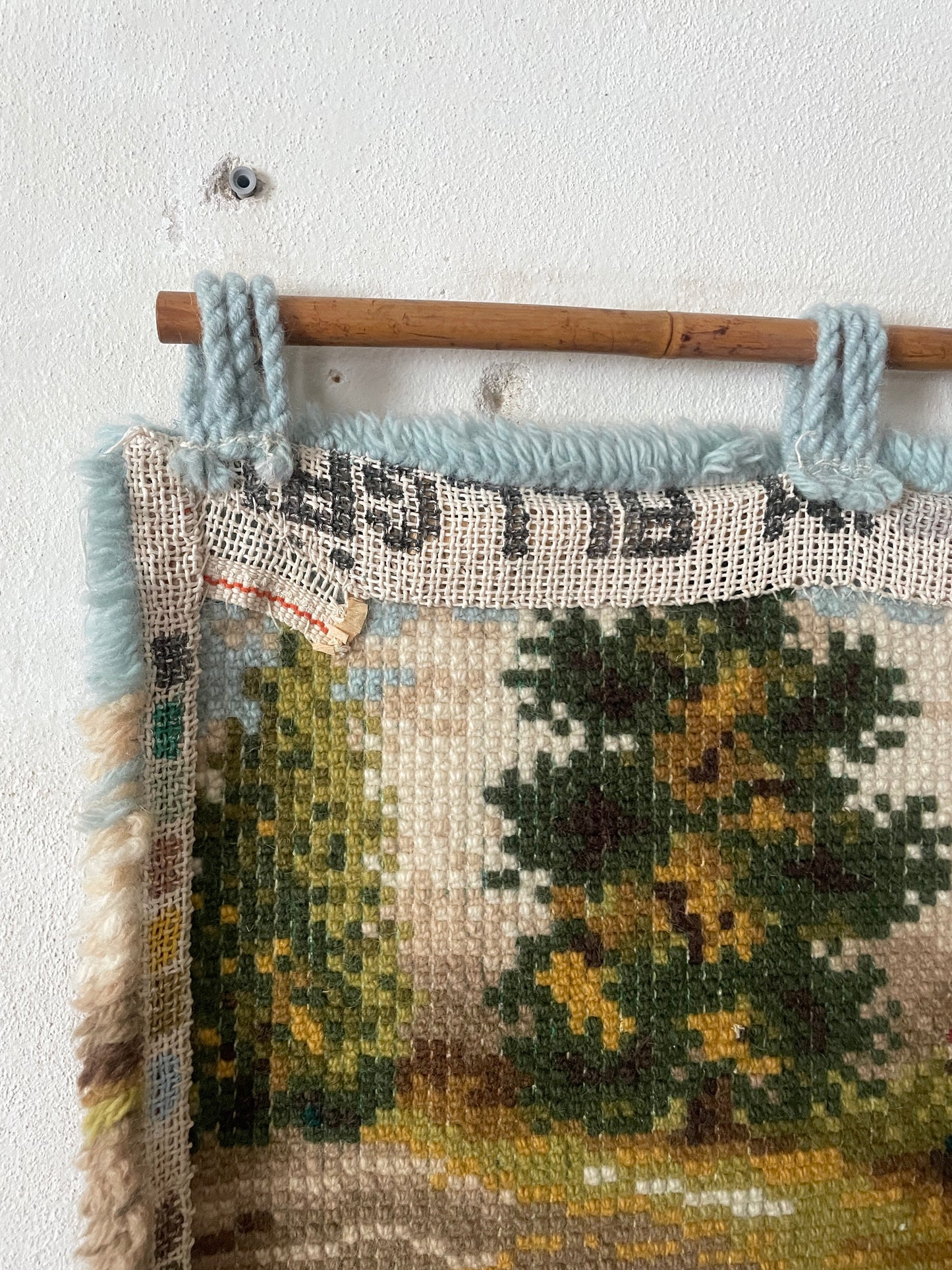 70's wall hanging tapestry