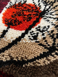 70-80's abstract wall rug