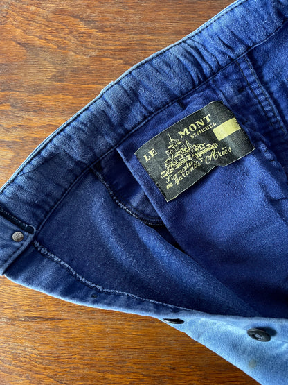 50s Le Mont st Michel moleskin trouser.