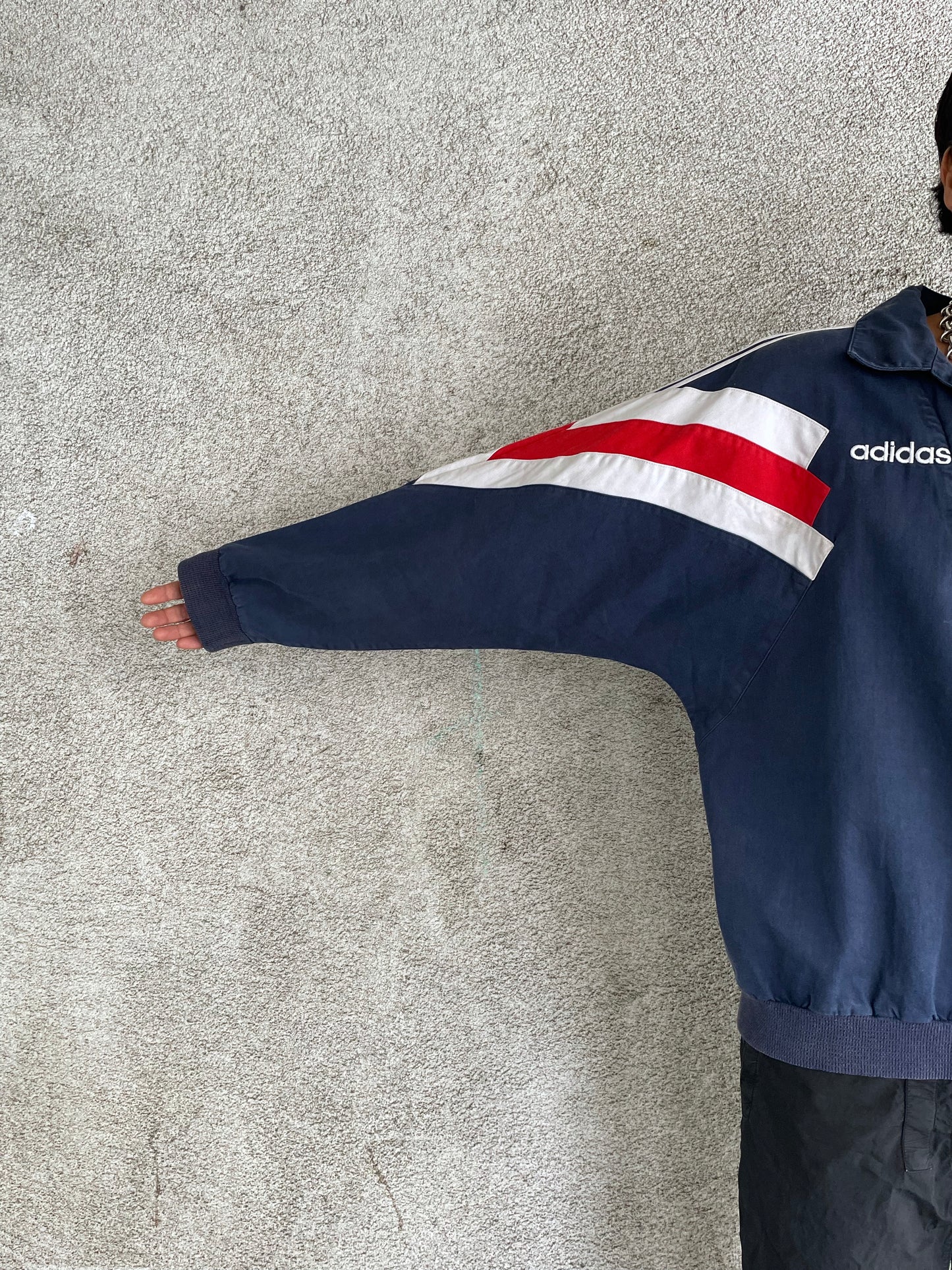 80s-90s Adidas Canvas cotton pullover