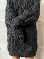 handmade big knit jumper