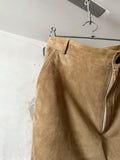 France suede cargo pants (極上)