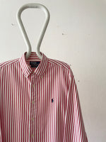 90s Ralph Lauren red and whit