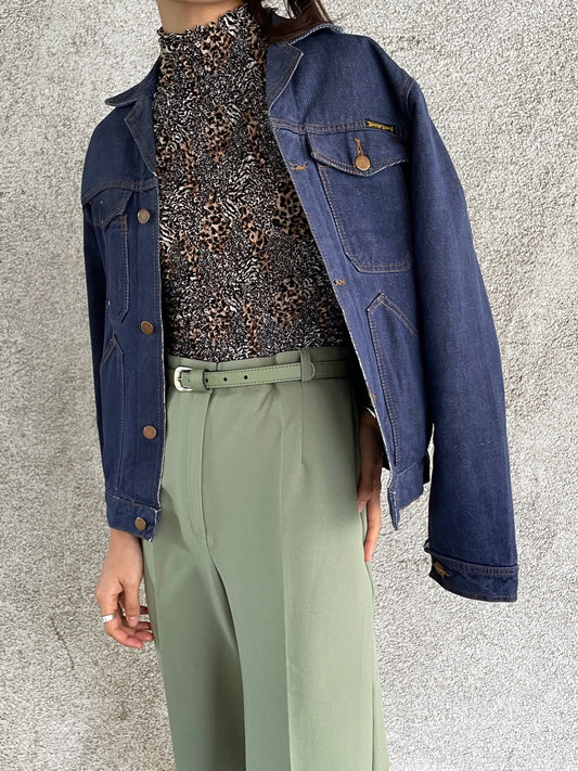 1970s French denim jkt