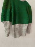 handmade puff sweater