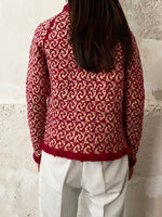 special vintage fat-wool cardigan