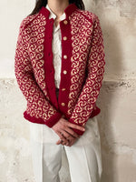 special vintage fat-wool cardigan