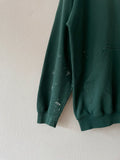 90s Hoodie green -L-