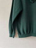 90s Hoodie green -L-