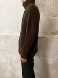 new wool turtleneck brown